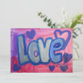 Love Sweet Candy招待状または発表 招待状 (スタンド正面)