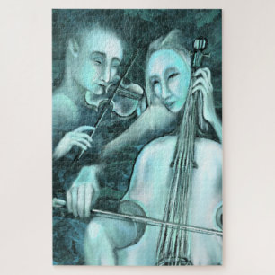 Love Symphony - Duet – アート絵画のジグソーパズル ジグソーパズル