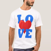 "Love" Tシャツ (正面)