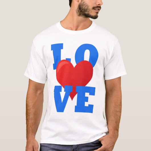 "Love" Tシャツ (正面)