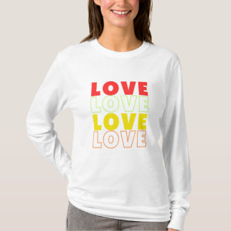Love Tシャツ – カップルのためのミニマリストロマンチックTシャツ