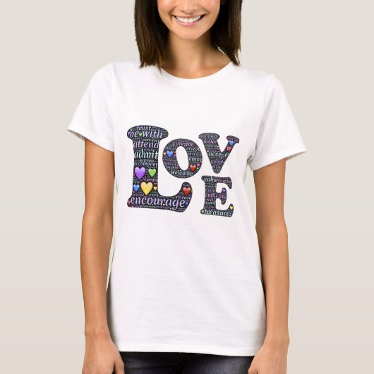 Love Tシャツ – 表現Love (正面)