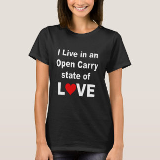 Love T運Shirtのオープン州 Tシャツ
