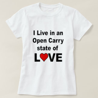 Love T運Shirtのオープン州 Tシャツ