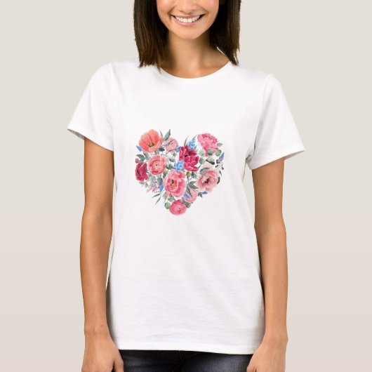 Love T-shirtデザインfor Grils Tシャツ (正面)