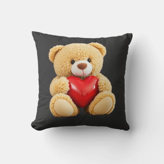 Love Teddy クッション (正面)