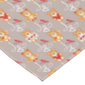 Love Teddy Bear テーブルクロス (アングル)