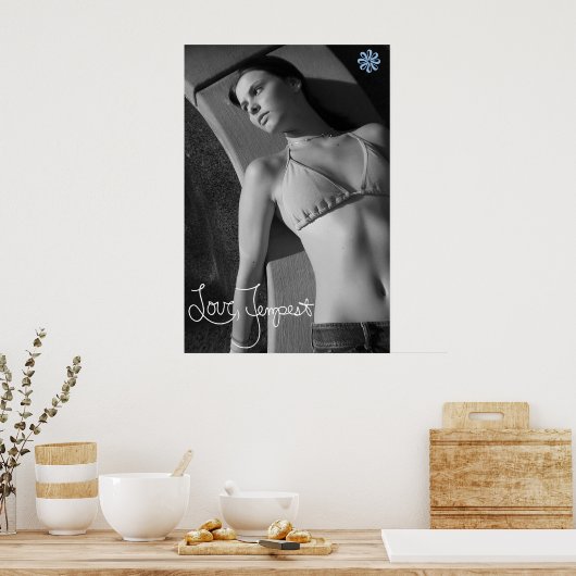 Love, Tempest Poster ポスター (キッチン)