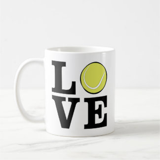 Love Tennis コーヒーマグカップ