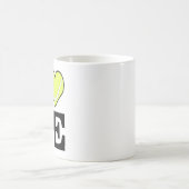 Love Tennis コーヒーマグカップ (中央)