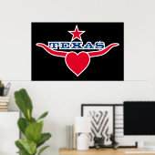 Love Texas ポスター (ホームオフィス)