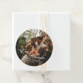 Love & Thanksのフォトカスタム結婚式の引き出物 フェイバータグ (インサイチュ)