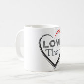 Love That Coffee Mug コーヒーマグカップ (正面左)