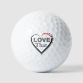 Love That Golf Balls ゴルフボール (正面)