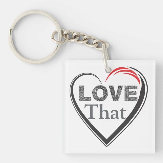 Love That Keychain キーホルダー (正面)