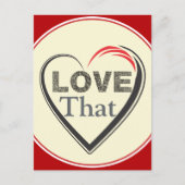 Love That Postcard ポストカード (正面)