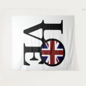 LOVE The 統一された Kingdom タペストリー (正面(横))