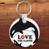 LOVE THE EARTH キーホルダー (正面)