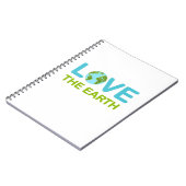 Love the Earth Day Notebook ノートブック (左側)