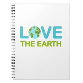 Love the Earth Day Notebook ノートブック