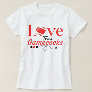 Love the Gamecocks Football Spirit, southern vibe Tシャツ