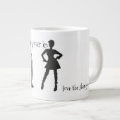 Love the skin your in  ジャンボコーヒーマグカップ (正面右)