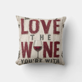 Love the Wine You're With クッション