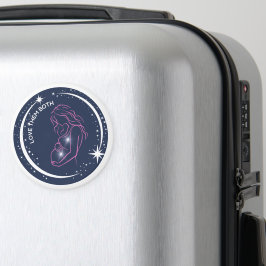 Love Them Both Pro-Life Mother 感動的ベビー マグネット