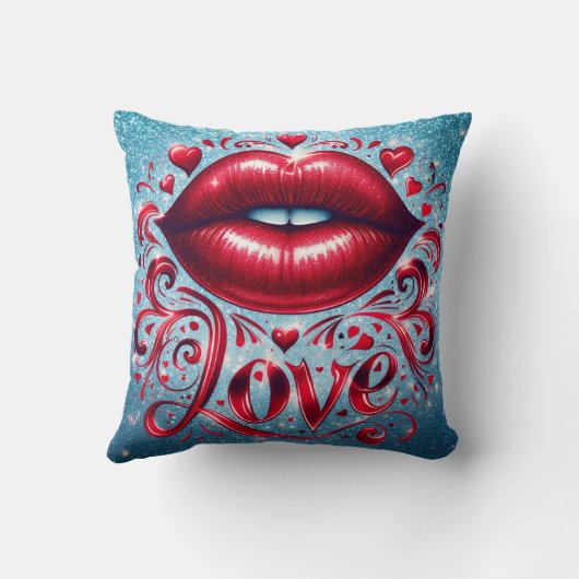 Love Throw Cushion クッション (裏面)