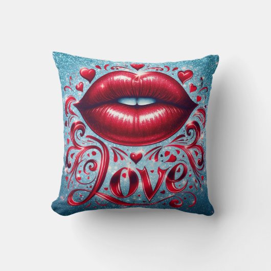 Love Throw Cushion クッション (正面)
