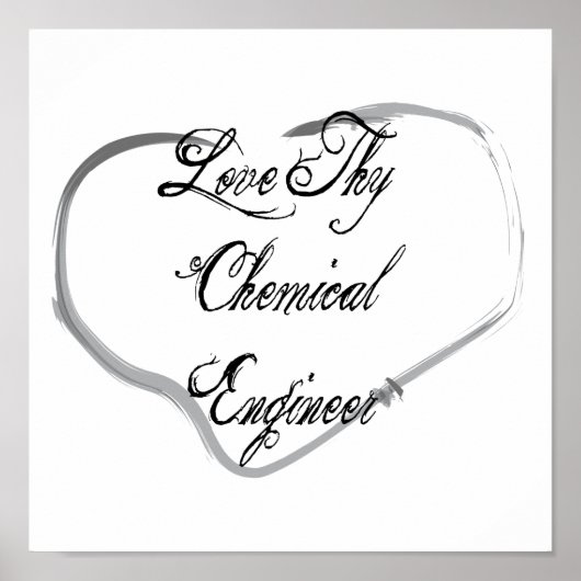 Love Thy Chemicalエンジニア ポスター (正面)