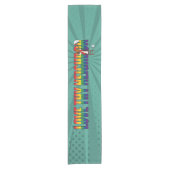 Love Thy Neighbor ショートテーブルランナー (正面)