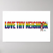 Love Thy Neighbor ポスター (正面)