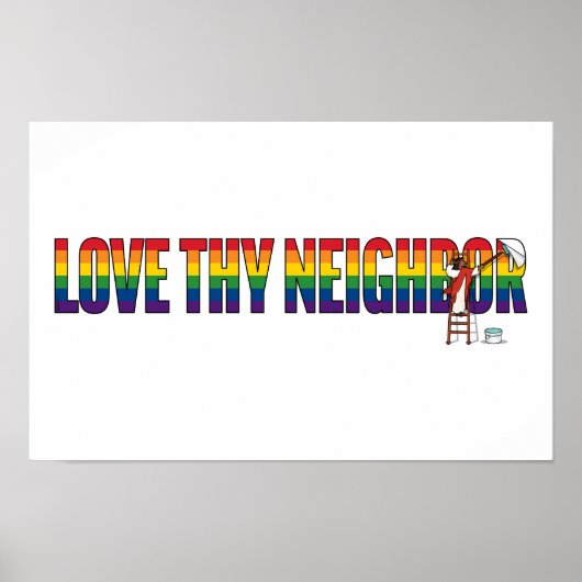Love Thy Neighbor ポスター (正面)