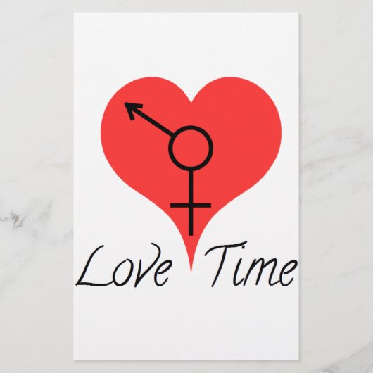 love time 便箋 (正面)