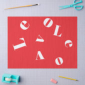 "Love" Tissue paper 薄葉紙 (クラフト)