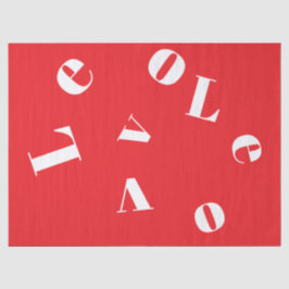 "Love" Tissue paper 薄葉紙