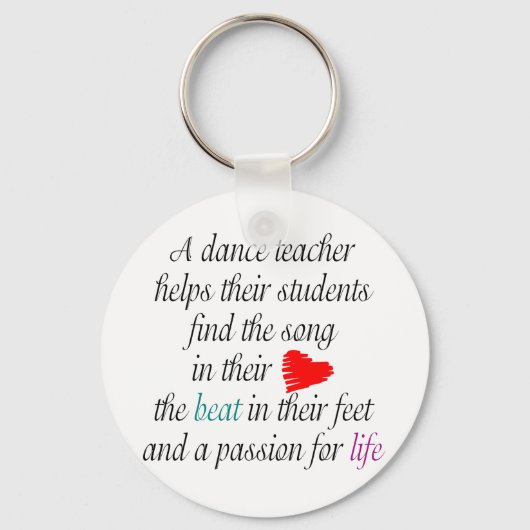 Love to 教え Dance Keychain(s) キーホルダー (正面)