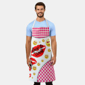 Love to Cook エプロン (着用した状態)