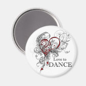 Love to Dance Magnet マグネット (正面/裏面)