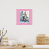 Love to Dance Poster ポスター (キッチン)