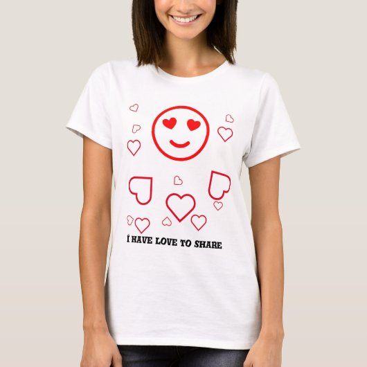 Love to share tシャツ (正面)