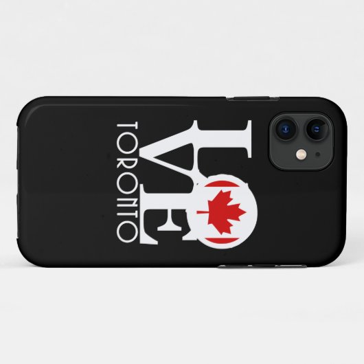 LOVE Toronto（カナダ） Case-Mate iPhoneケース (裏面(横))