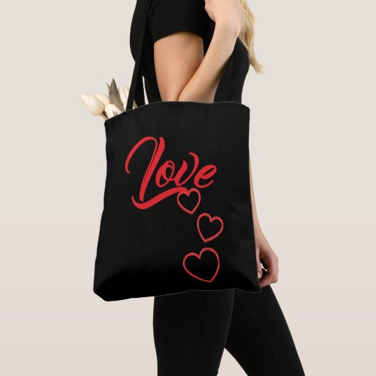 Love Tote トートバッグ (クローズアップ)