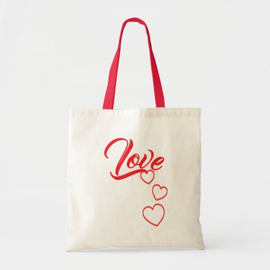 Love Tote Bag トートバッグ (正面)