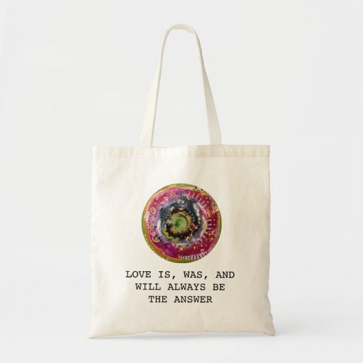 LOVE TOTE WITH PORTAL トートバッグ (正面)