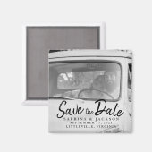 Love Tours写真 – 日付を保存 マグネット (正面/裏面)