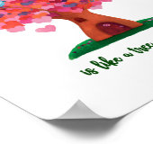 Love tree poster ポスター (角)