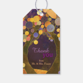 Love Trees Purple 結婚's You ギフトタグ