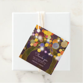 Love Trees Purple 結婚's You フェイバータグ